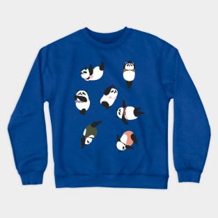 Pandas Swimmer Crewneck Sweatshirt